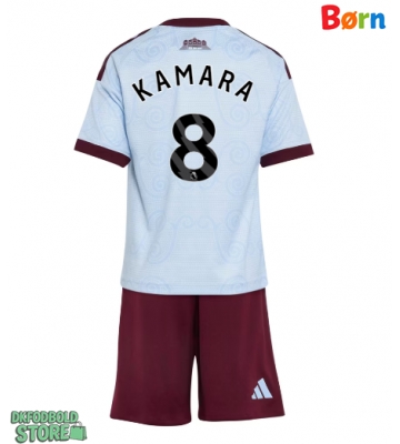 Aston Villa Boubacar Kamara #8 Replika Babytøj Tredje sæt Børn 2026-27 Kortærmet (+ Korte bukser)